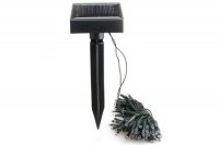 Guirlande solaire 50 LED 6 mètres - Blanche