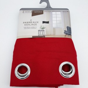 Lot de voilages 2 X 140 X 250