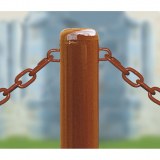 Potelet CARREFOUR à chaînes Ø 76