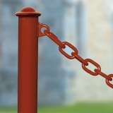 Potelet DECO à chaînes Ø 114