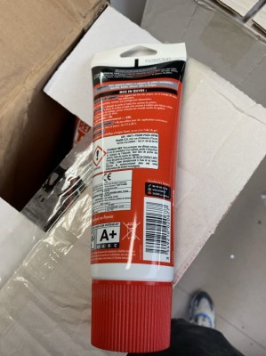 Lot de tube enduit de rebouchage SADER