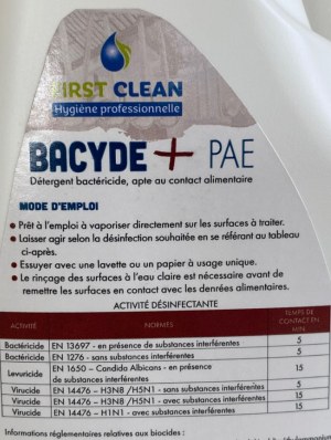 NETTOYANT DESINFECTANT MENAGER TOUTES SURFACES 750 ML