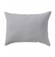 Taie d'oreiller rectangulaire 50 x 70 cm - gris clair