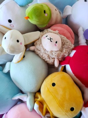 Peluches kawaii et originales, de nombreux modèles dispo !