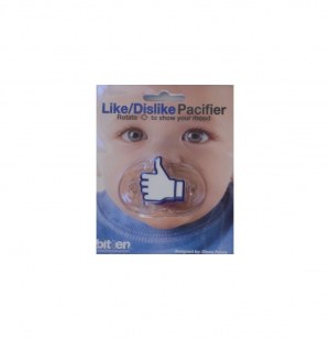 Tétine j'aime - facebook like by bitten - sucette fun