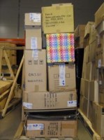 PALETTE DE MARCHANDISE SOLDERIE