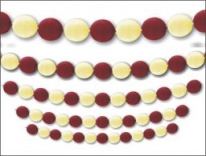 NOUVEAU !  50 ballons Blancs nacrés pour guirlande