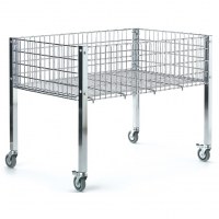 Table de fouille sur roulettes