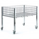 Table de fouille sur roulettes