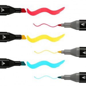 UN ENSEMBLE DE MARQUEURS D'ALCOOL TOUCH COOL 48 pièces MDS-40