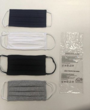 Masque tissu lavable 20 fois certifié