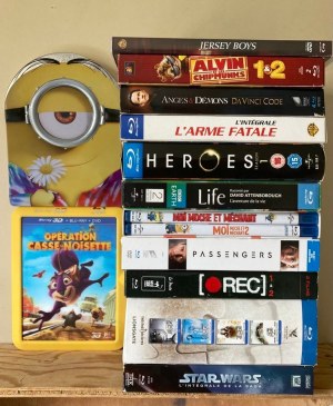 Lot de 131 Blu Ray d'occasion