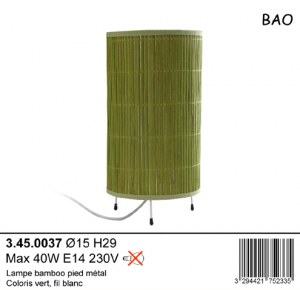 LAMPE BAMBOU BAO