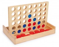 Puissance 4 en Bois pour le Voyage