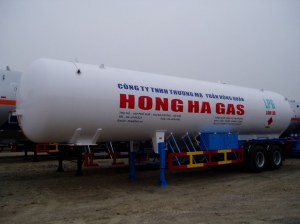 Semi-remorque pour transport citerne GPL de 35.71m3