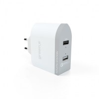 CHARGEUR 2 USB TRES RAPIDE AVEC LED