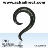 Lots Plug en Corne Noire