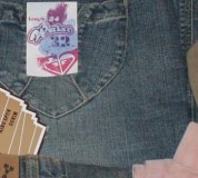 Lot de jeans roxy femme