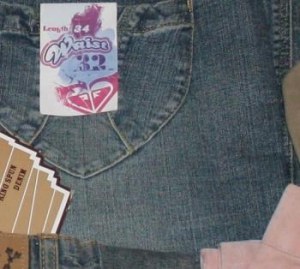 Lot de jeans roxy femme