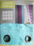 LOT DE 300 PAIRES DE RIDEAUX