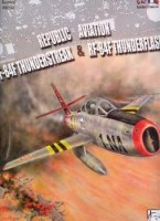 VDS LOT 50 SETS "2 MAQUETTES AVIONS F-84F 1/48 + REVUE" Marque REDUX Models