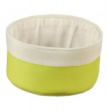 Panière à pain - corbeille en tissu - vert