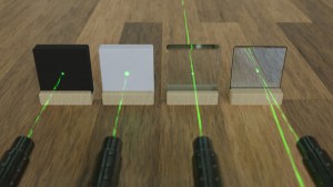 Laser pointer is used as a prop to repel crows