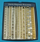 Lot X12 Bracelets " Magnetique " Homme
