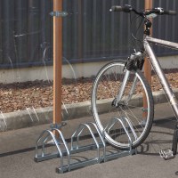 Support vélo au sol