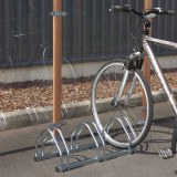 Support vélo au sol