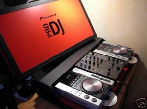 2 pioneer cdj 200+table de mix pioneer djm 400