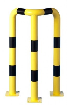 Potelet à coupelle rabattable