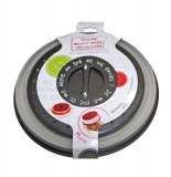 Cloche pour four micro ondes en silicone rétractable - d 26 cm