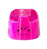 Pot pour enfant en plastique - hippopotame - rose