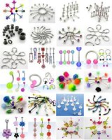 Lot de 675 piercings. 0.47€
