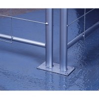 Plot pour clôture à fixer PLATINE