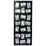 Pêle-mêle 21 photos - grand cadre multi photos - noir