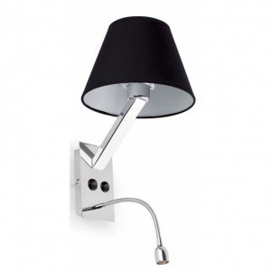 Applique liseuse chambre Mona Blanche