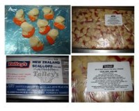 NOIX DE ST JACQUES SURGELEES - FROZEN SCALLOPS