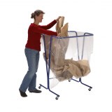 Support sac poubelle grand volume