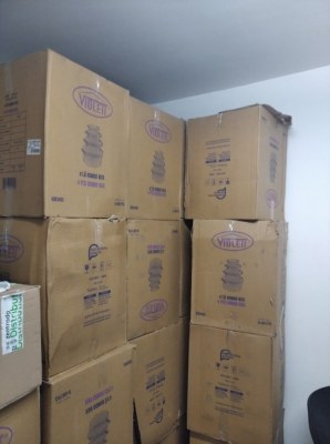 Déstockage de boite alimentaire