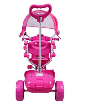 Poussette tricycle Scooter Vespa à pédales et à poussée