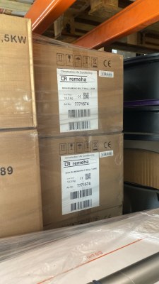 LOT  DE CLIMATISATION NEUVES – Saunier Duval, Remeha, Ariston – P Public 37 214 € HT