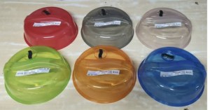 Destockage cloches à micro ondes 70 centimes