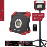 Projecteur sur trépied led A++ 2000 lumens IP 65 20w 2 usb