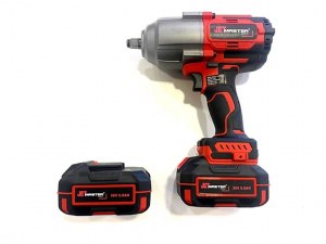 CLÉ À CHOC BATTERIE LITHIUM ION 1/2" 36 V 1500 NM BRUSHLESS JET MASTER