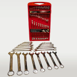 Coffret clés plates 25 pcs chrome Vanadium