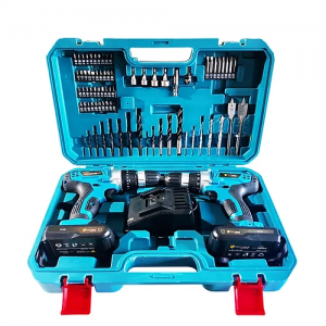 Pack HURTZTOOLS GERMANY visseuse dévisseuse à percussion avec deux batteries