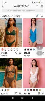 MAILLOT DE BAIN - GARÇONNE FIN DE SÉRIE 2025 -