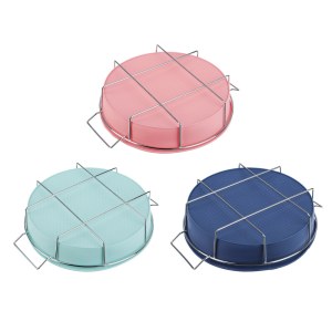 Moule de cuisson avec sous-plat métallique. Spatule, brosse • Matériel: silicone